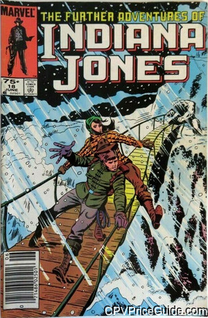 Further Adventures of Indiana Jones #18 75¢ Canadian Price Variant Comic Book Picture