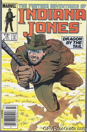 Further Adventures of Indiana Jones #19 75¢ Canadian Price Variant Comic Book Picture