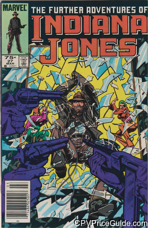 Further Adventures of Indiana Jones #27 75¢ Canadian Price Variant Comic Book Picture