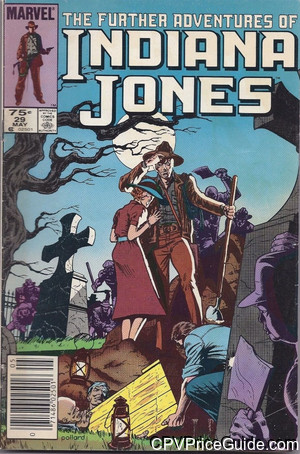 Further Adventures of Indiana Jones #29 75¢ Canadian Price Variant Comic Book Picture