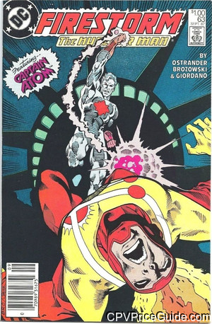 Fury of Firestorm #63 $1.00 CPV Comic Book Picture