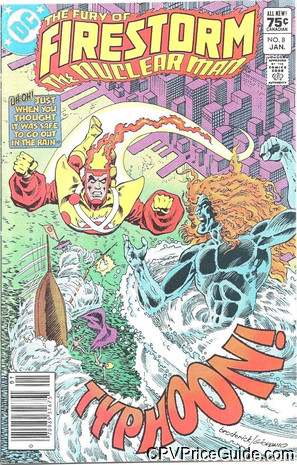 Fury of Firestorm #8 75¢ CPV Comic Book Picture