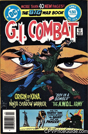 G.I. Combat #264 $1.50 CPV Comic Book Picture