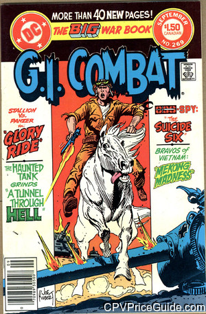 G.I. Combat #269 $1.50 CPV Comic Book Picture