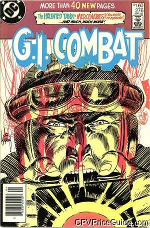 G.I. Combat #276 $1.60 Canadian Price Variant Comic Book Picture