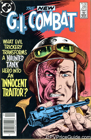 G.I. Combat #285 $1.00 Canadian Price Variant Comic Book Picture