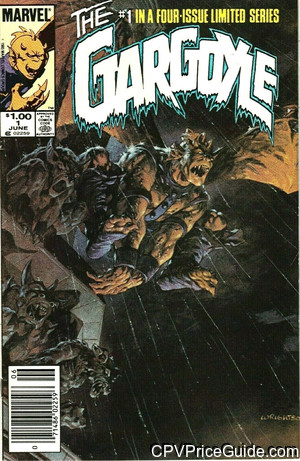 Gargoyle #1 $1.00 Canadian Price Variant Comic Book Picture