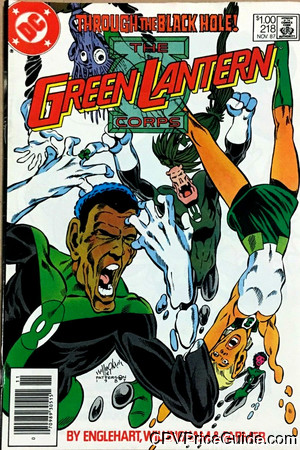 Green Lantern Corps #218 $1.00 Canadian Price Variant Comic Book Picture