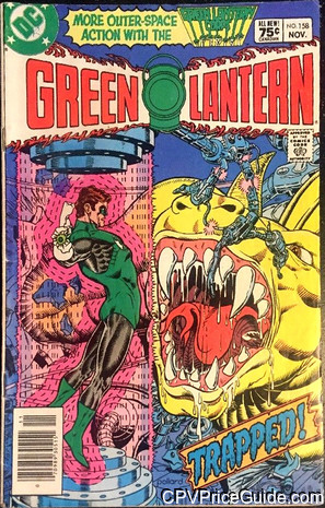 Green Lantern #158 75¢ CPV Comic Book Picture