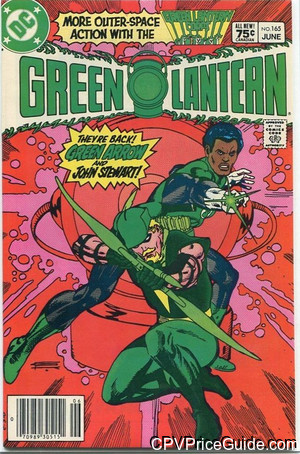 Green Lantern #165 75¢ CPV Comic Book Picture
