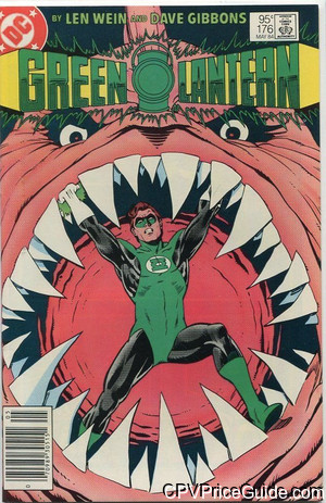 Green Lantern #176 95¢ Canadian Price Variant Comic Book Picture