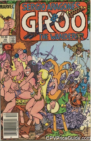 Groo the Wanderer #10 $1.00 CPV Comic Book Picture