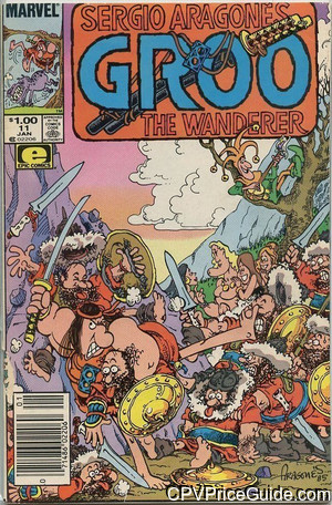 Groo the Wanderer #11 $1.00 CPV Comic Book Picture