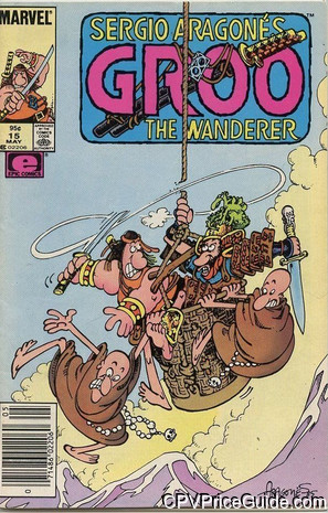 Groo the Wanderer #15 95¢ CPV Comic Book Picture