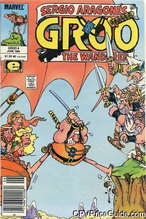 Groo the Wanderer #4 $1.00 CPV Comic Book Picture