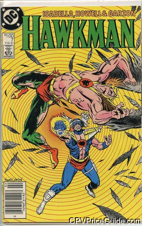 Hawkman #7 $1.00 CPV Comic Book Picture
