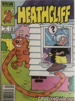 Heathcliff #7 95¢ Canadian Price Variant Comic Book Picture
