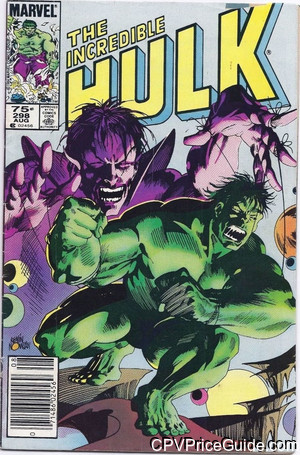 Incredible Hulk #298 75¢ Canadian Price Variant Comic Book Picture