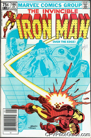 Iron Man #166 75¢ CPV Comic Book Picture