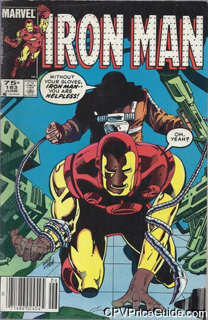 Iron Man #183 75¢ Canadian Price Variant Comic Book Picture