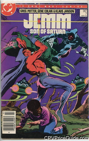 Jemm, Son of Saturn #7 95¢ CPV Comic Book Picture