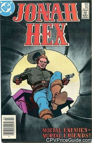 Jonah Hex #82 95¢ CPV Comic Book Picture