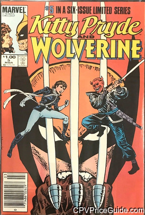 Kitty Pryde and Wolverine #5 $1.00 Canadian Price Variant Comic Book Picture
