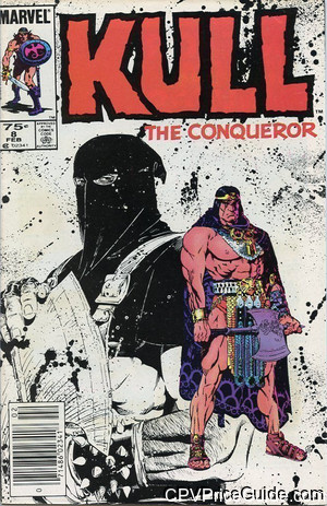 Kull the Conqueror #8 75¢ Canadian Price Variant Comic Book Picture