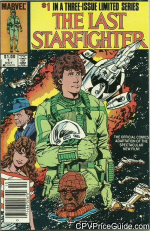 Last Starfighter #1 $1.00 Canadian Price Variant Comic Book Picture