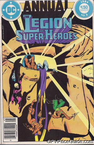 Legion of Super-Heroes Annual #3 $1.50 CPV Comic Book Picture