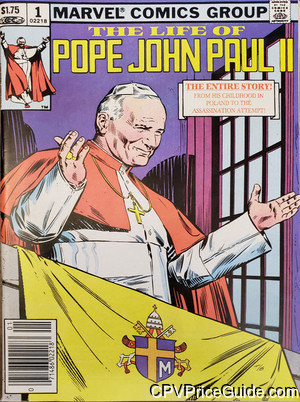 Life of Pope John Paul II, The #1 $1.75 CPV Comic Book Picture
