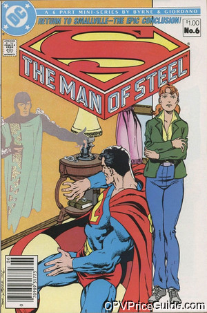 Man of Steel #6 $1.00 Canadian Price Variant Comic Book Picture