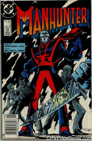 Manhunter Vol 2 #3 $1.35 Canadian Price Variant Comic Book Picture