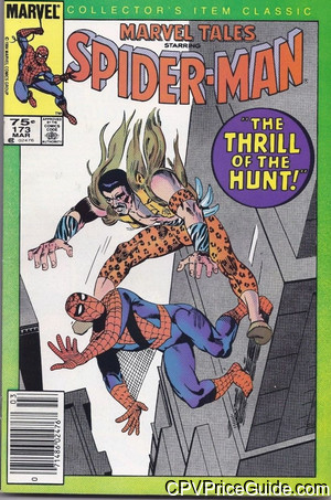 Marvel Tales #173 75¢ Canadian Price Variant Comic Book Picture