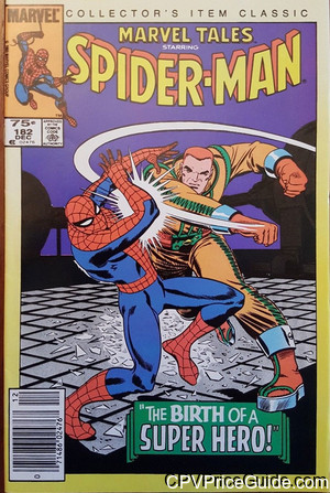 Marvel Tales #182 75¢ Canadian Price Variant Comic Book Picture