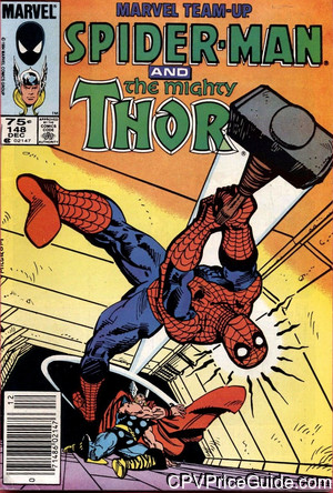 Marvel Team-Up #148 75¢ CPV Comic Book Picture