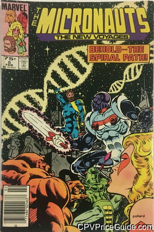 Micronauts Vol 2 #5 75¢ Canadian Price Variant Comic Book Picture