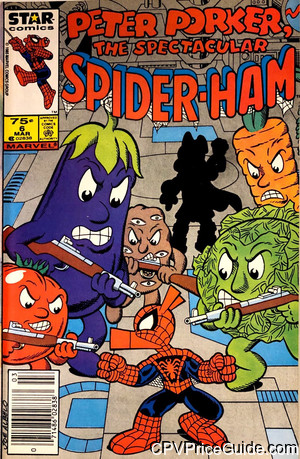 Peter Porker the Spectacular Spider-Ham #6 75¢ Canadian Price Variant Comic Book Picture