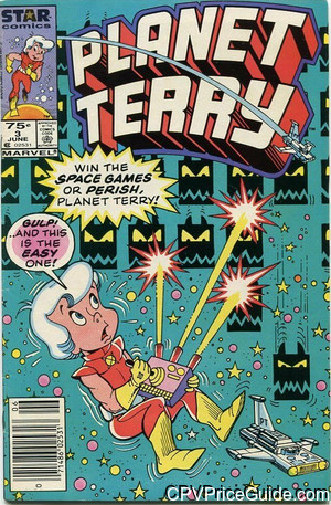Planet Terry #3 75¢ Canadian Price Variant Comic Book Picture