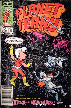 Planet Terry #6 75¢ Canadian Price Variant Comic Book Picture