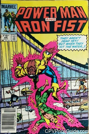 Power Man and Iron Fist #98 75¢ Canadian Price Variant Comic Book Picture