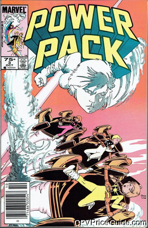 Power Pack #3 75¢ Canadian Price Variant Comic Book Picture