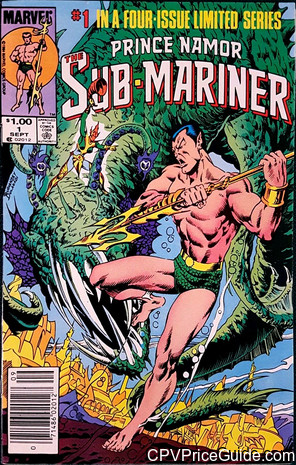 Prince Namor the Sub-Mariner #1 $1.00 Canadian Price Variant Comic Book Picture