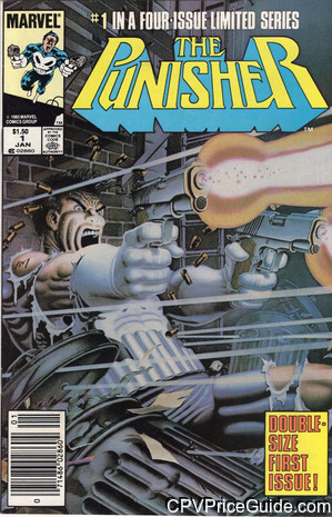 Punisher #1 $1.50 CPV Comic Book Picture