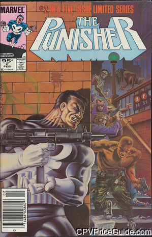 Punisher #2 95¢ CPV Comic Book Picture