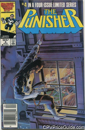 Punisher #4 95¢ Canadian Price Variant Comic Book Picture