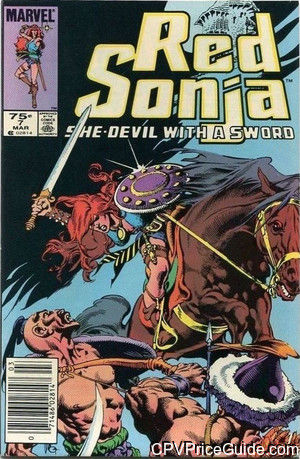 Red Sonja #7 75¢ CPV Comic Book Picture