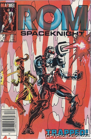 Rom Spaceknight #49 75¢ Canadian Price Variant Comic Book Picture