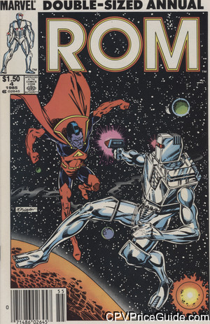 Rom Spaceknight Annual #4 $1.50 Canadian Price Variant Comic Book Picture