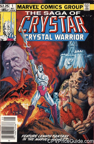 Saga of Crystar #1 $2.25 Canadian Price Variant Comic Book Picture
